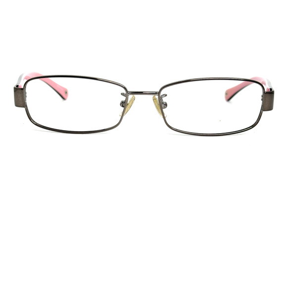 Coach HC 5001 Taryn 9021 Dark Silver Pink 52-16-135 Eyeglasses Frames 19689 - Picture 1 of 7